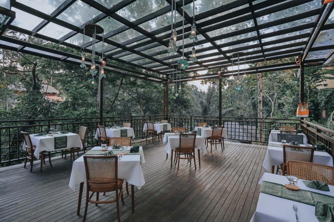 The Sebali Resort Ubud Exterior foto The restaurant