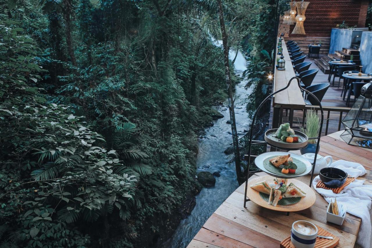 The Sebali Resort Ubud Exterior foto The restaurant at the resort