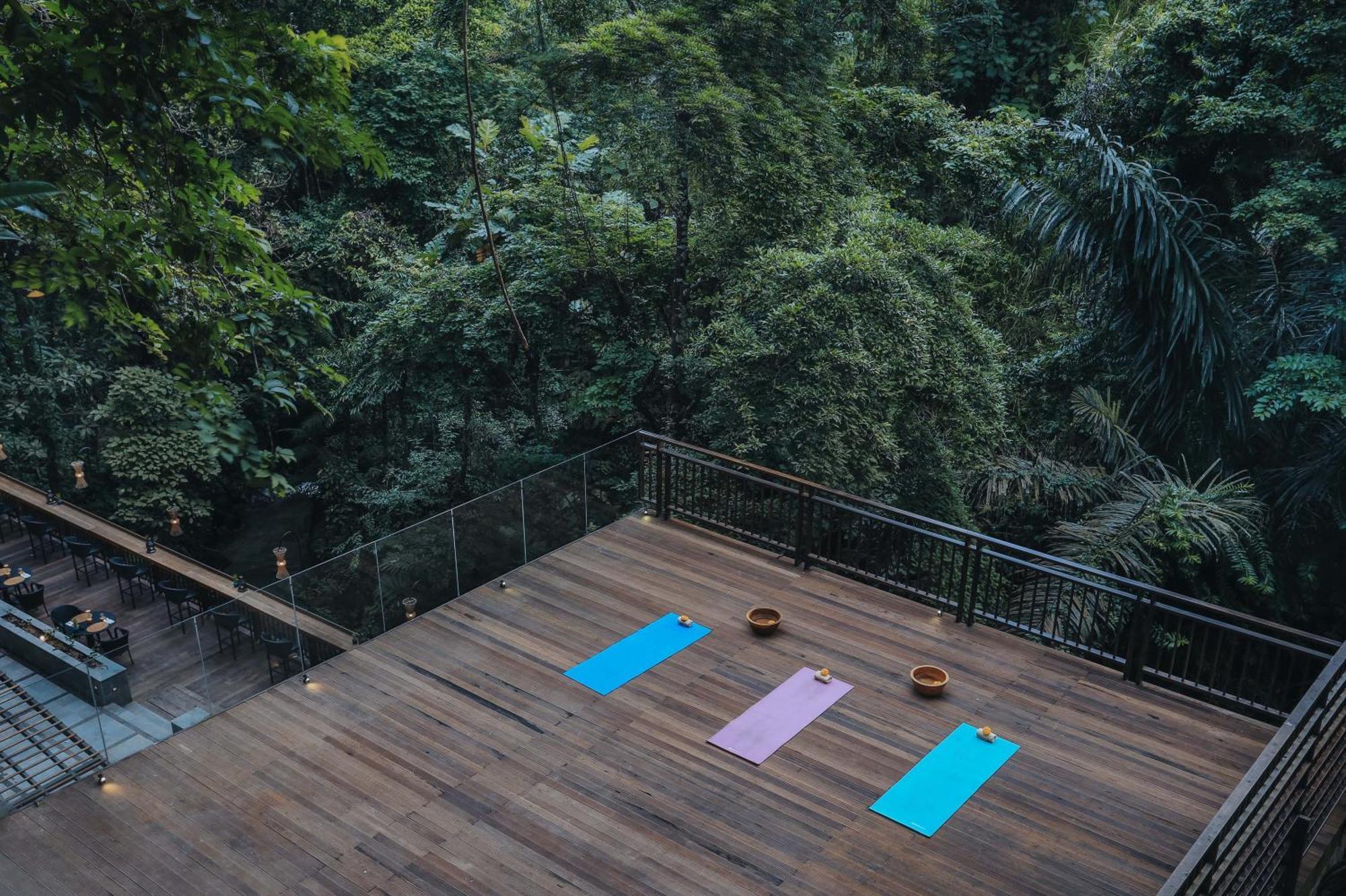 The Sebali Resort Ubud Exterior foto The Yoga Deck