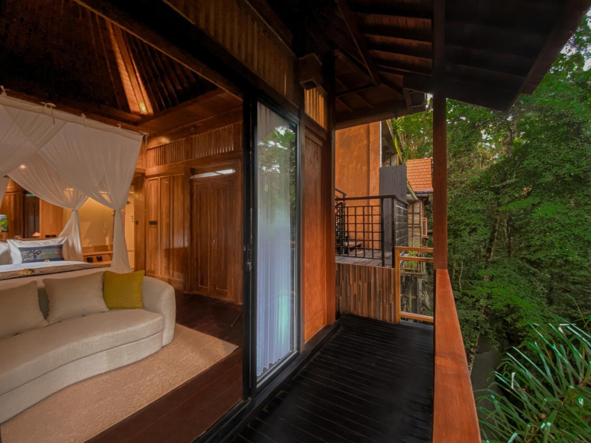 The Sebali Resort Ubud Exterior foto The interior of a villa at the resort